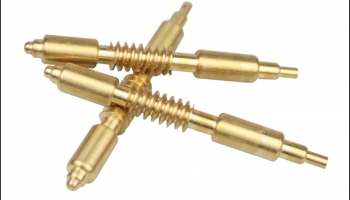 CNC旋盤ターニング銅シャフト